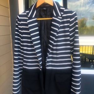 Striped Blazer
